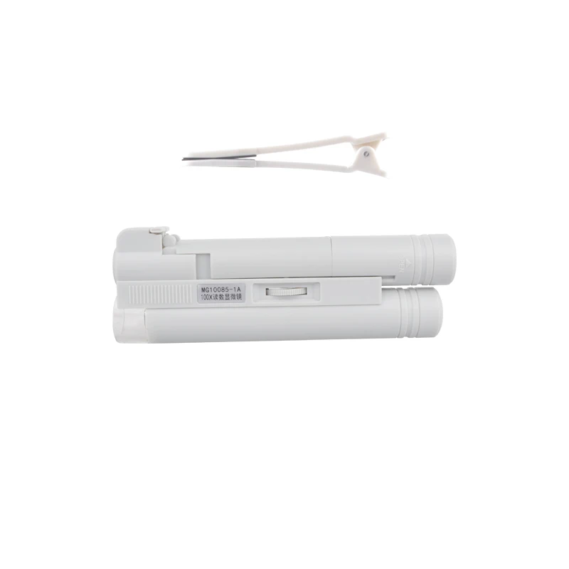 Микроскоп с клипсой для мобильного телефона, увеличительное стекло для универсальных смартфонов