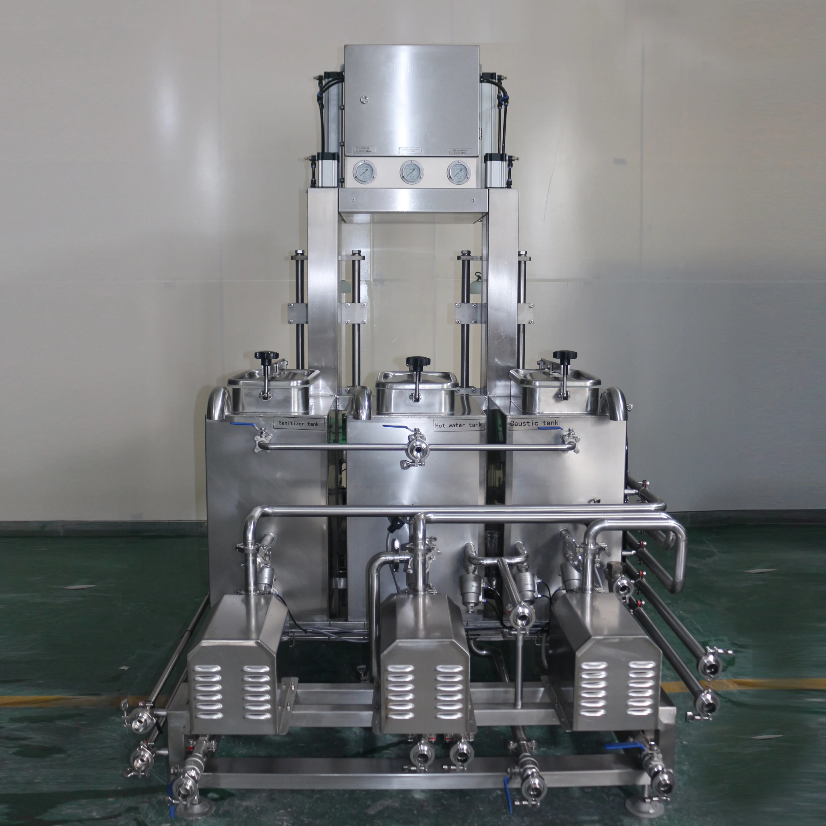 semi automatic beer keg washing and filling combine machine 2 heads