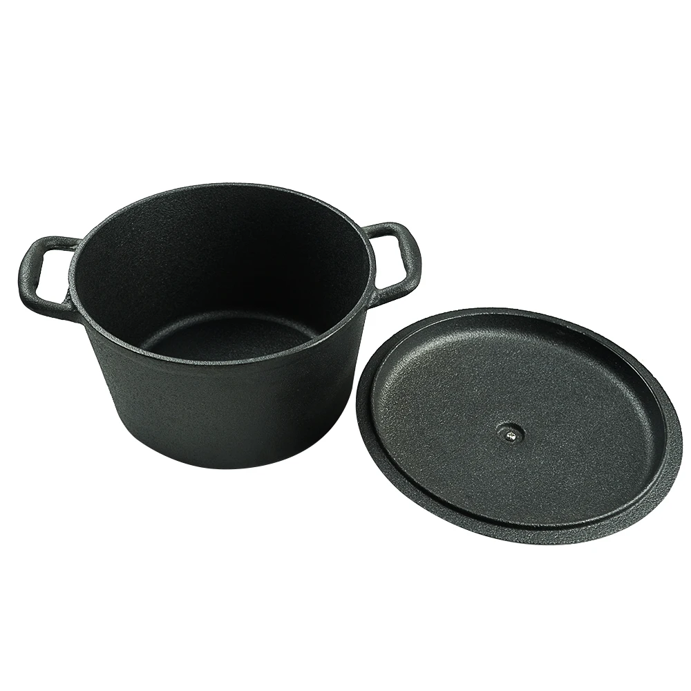Factory Preseasoned  Dutch Oven Casseroles Cast Iron Pot