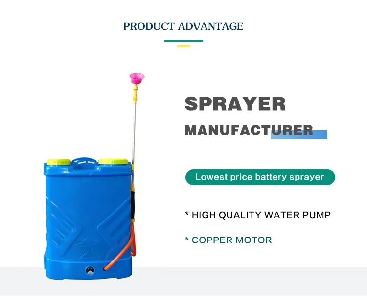 20l Agriculture Knapsack Hand Sprayer 16l 18l Portable Pesticide  Mist Manual Pressure Plastic Backpack Sprayer