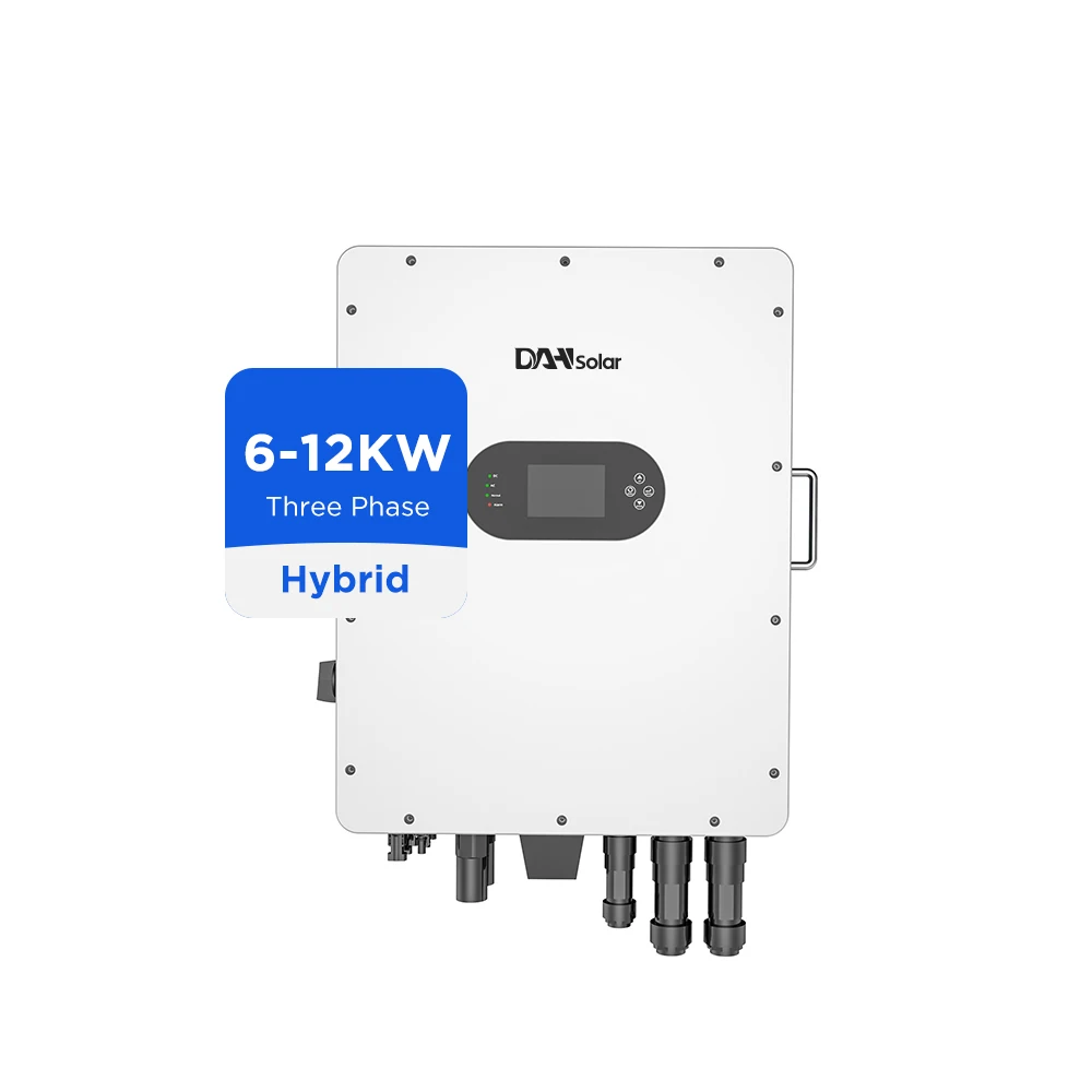 DAH Solar 6 kva 8 kva 10kva 12kva Hybrid Inverter MPPT LCD Pure Sine Wave Inverter