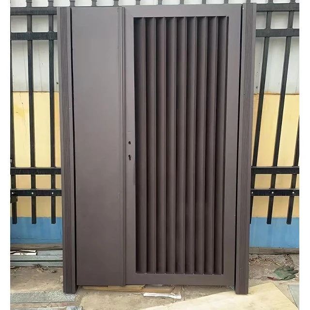 High-quality front fence and gates designs for house swing gate automation aluminum gates