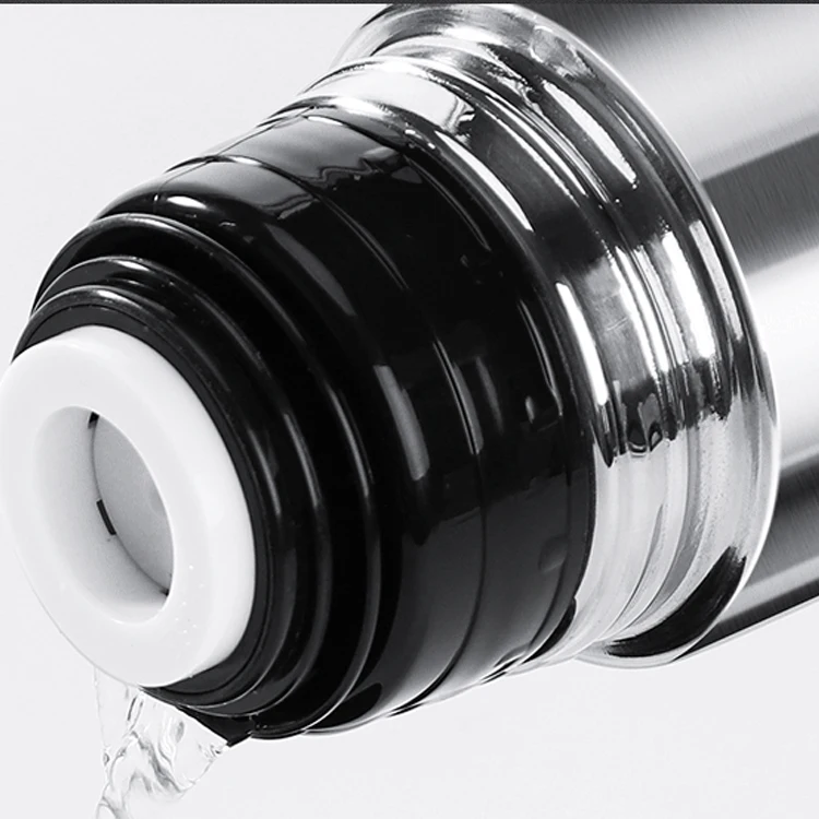 Bullet Shaped Double Wall Stainless Steel Water Bottle Vacuum Insulated Thermos Flask Thermal