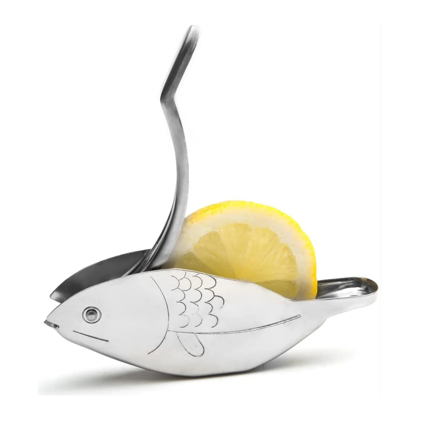 E-PIN Wholesale Large Manual Lemon Lime Orange Hand Press Fish shape Fruit Squeezer Juicer Squeezer