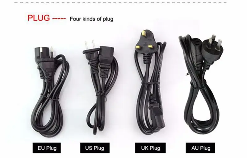 
60 watt AC DC Adaptor 12V 5A power adapter 12 volt 5 amp power supply Lighting transformer 