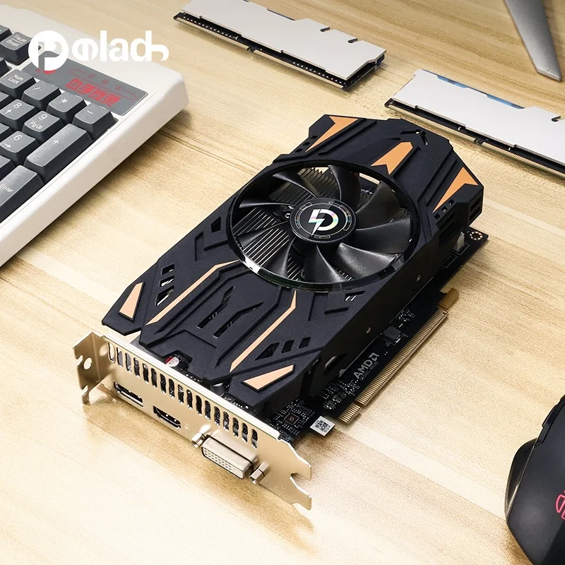 Factory wholesale new hot selling high quality RX550 4G pc gaming graphics card