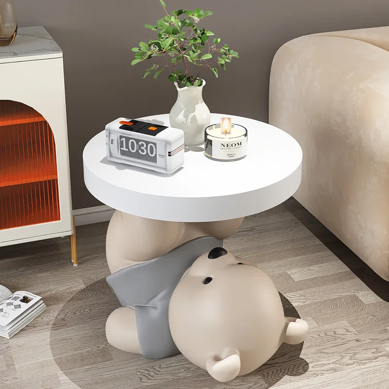 Hot Energy Bear Bedside Table Tray Items Floor Furnishings Home Accessories Tv Cabinet Next To Sofa Housewarming Gifts