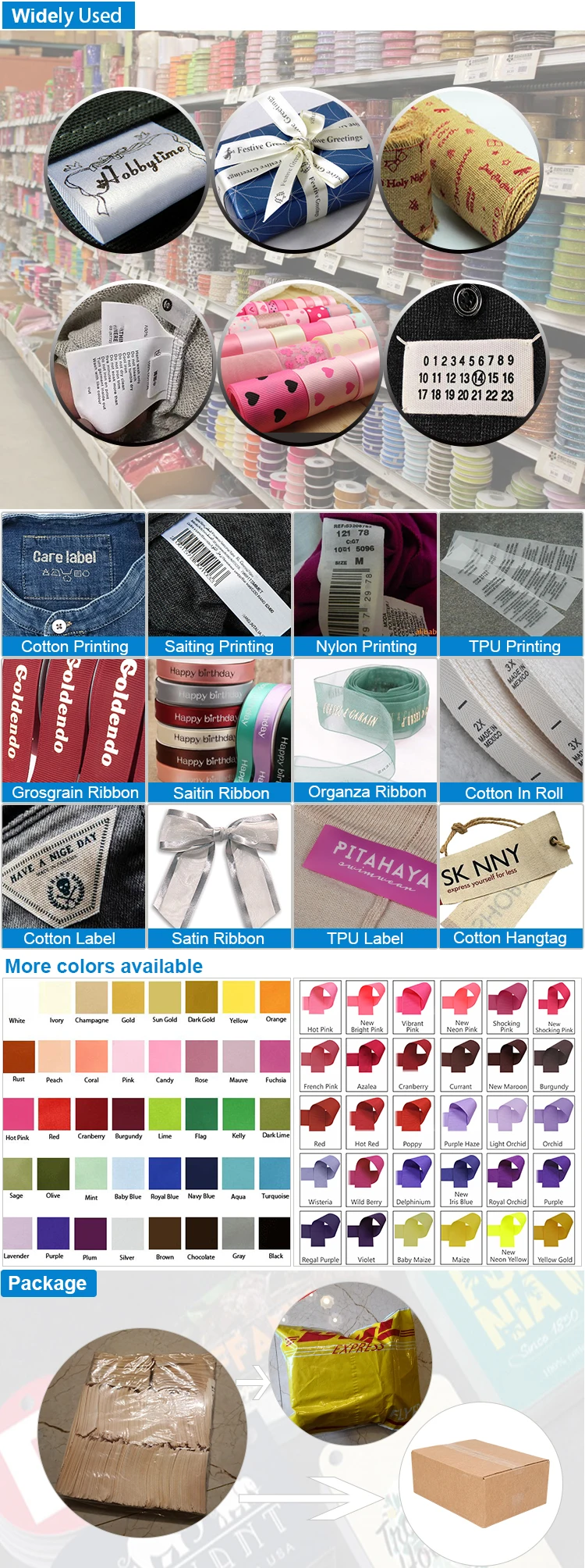 Printing Stylish Cartoon Logo Non-woven White Drawstring Bags