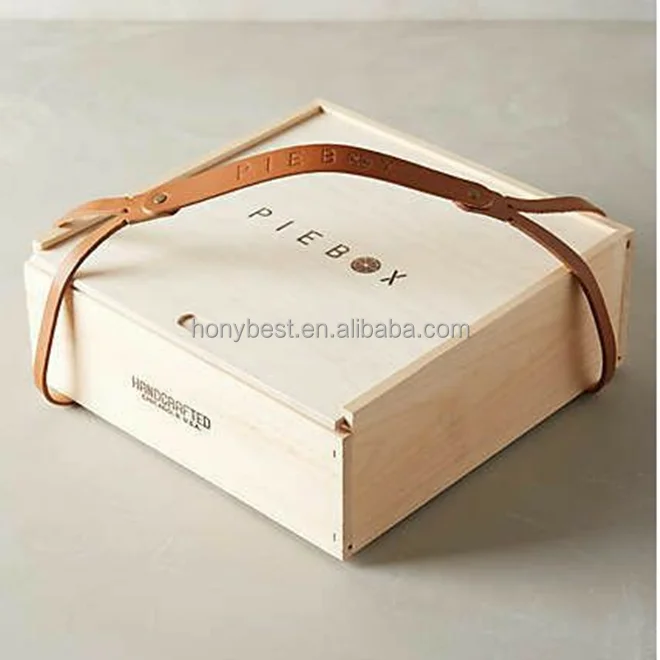 wood food slide box