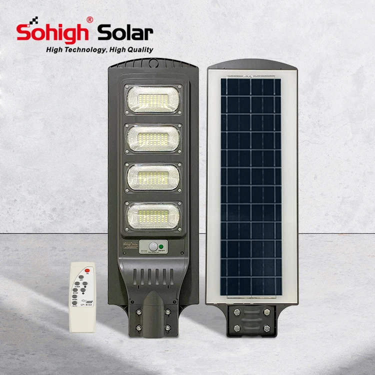 Motion sensor 50 100 w 150 200 250 300 watt luminaire lanterne street garden outdoor solar light lampe solaire de jardin