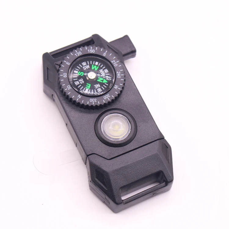 KongBo Outdoor SOS Survival Paracord Buckle Led