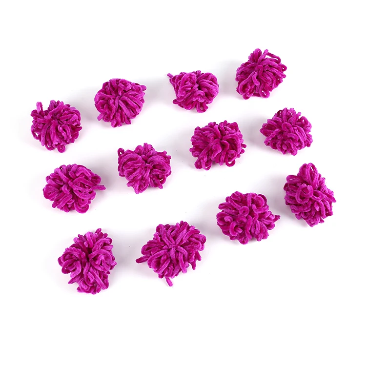 High Quality Puffy Yarn Loop Yarn Hand Knitting Fancy Yarn Manufacturers