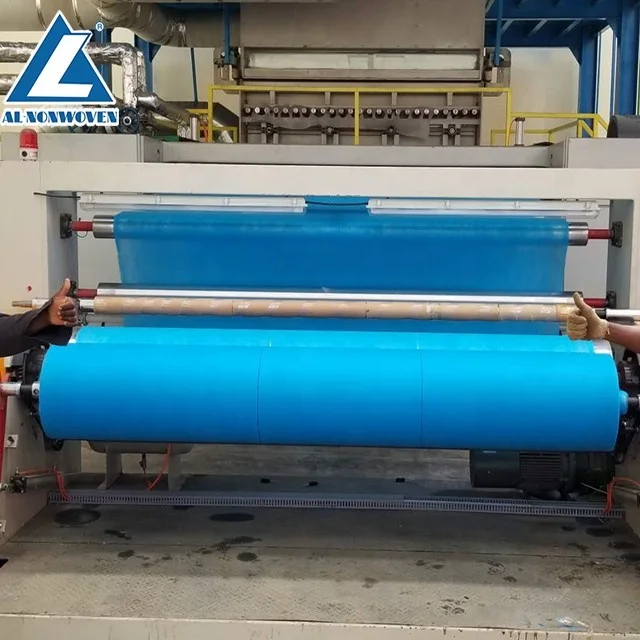 PP spun bond non woven fabric making machine / High Speed automatic non woven machinery