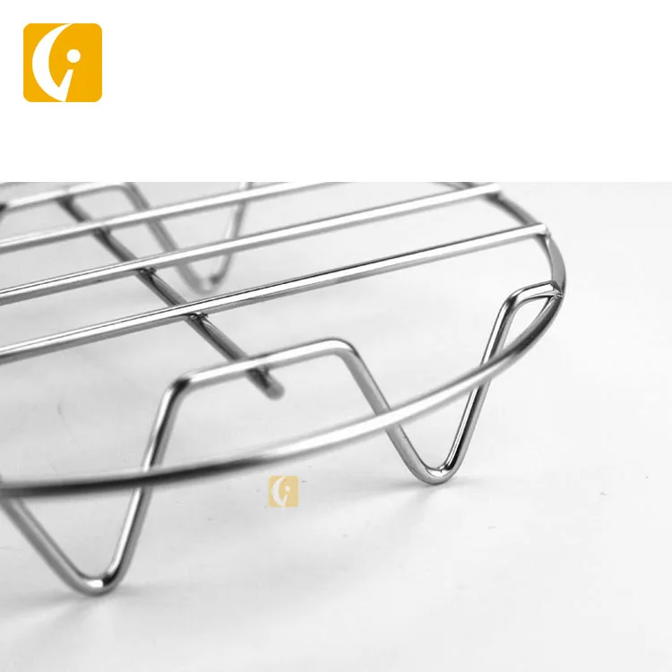  Круглая форма из нержавеющей стали стойка для отпаривателя печь выпечки Кухонные Принадлежности