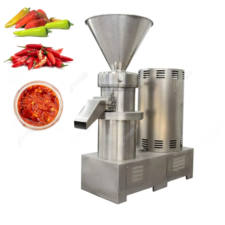 Hot Selling Small Red Pepper Paste Milling Chilli Grinding Tomato Sauce Making Machine