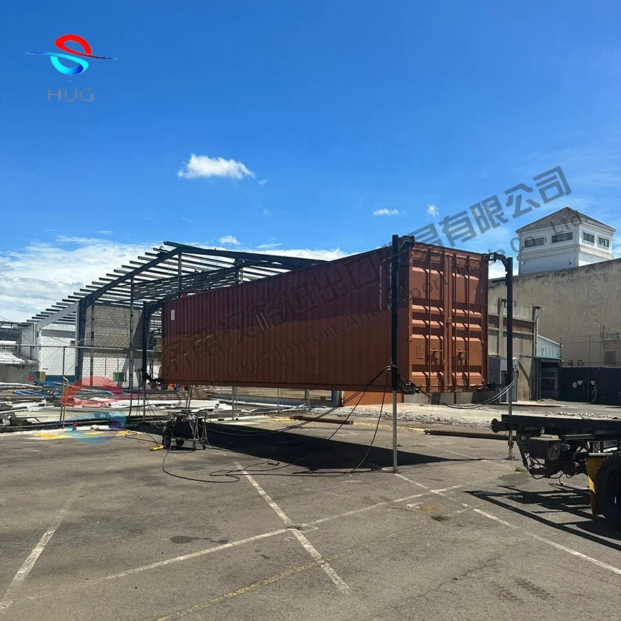 shipping container jack for container hydraulic lifting system container mover