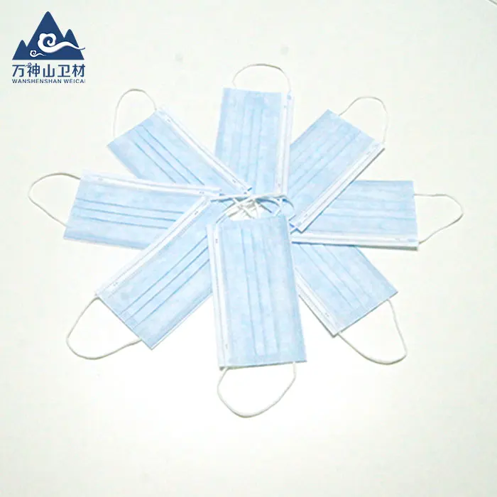 New Arrival Three-Layer Surgical 3 Pli With Earloop Dispos Face Mask