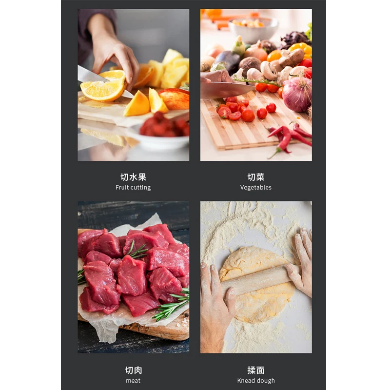 28*18*1.2cm Wholesale Custom Portable Kitchen Eco Friendly Bamboo Cutting Board For Pizza Sushi Fruit Meat