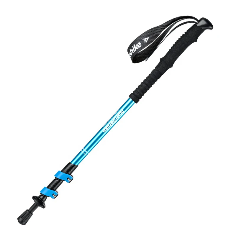 
Alpenstock Walking Stick For Women Men Children Aluminum Alloy Telescopic Hiking Trekking Pole 