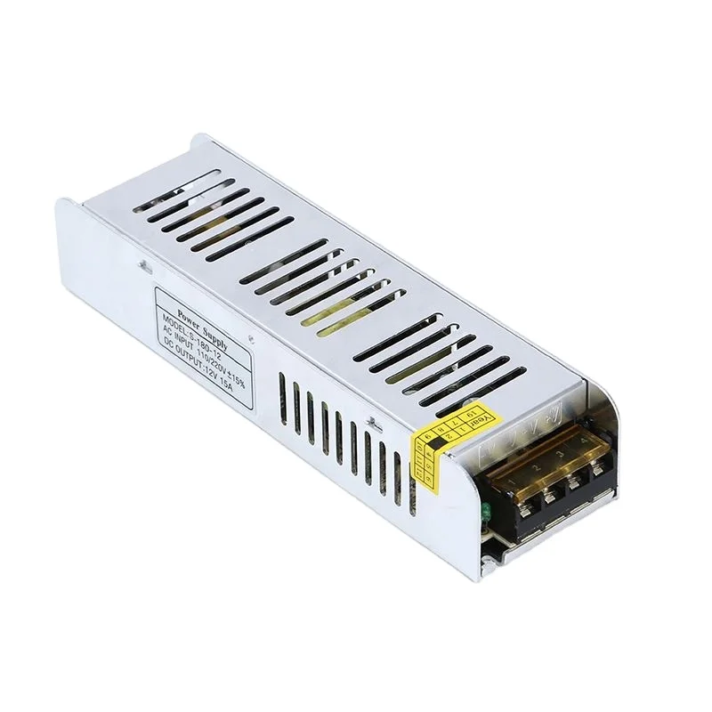 12V 15A 60W Thin Slim Switching SMPS LED Power Supply Switching Power Supply