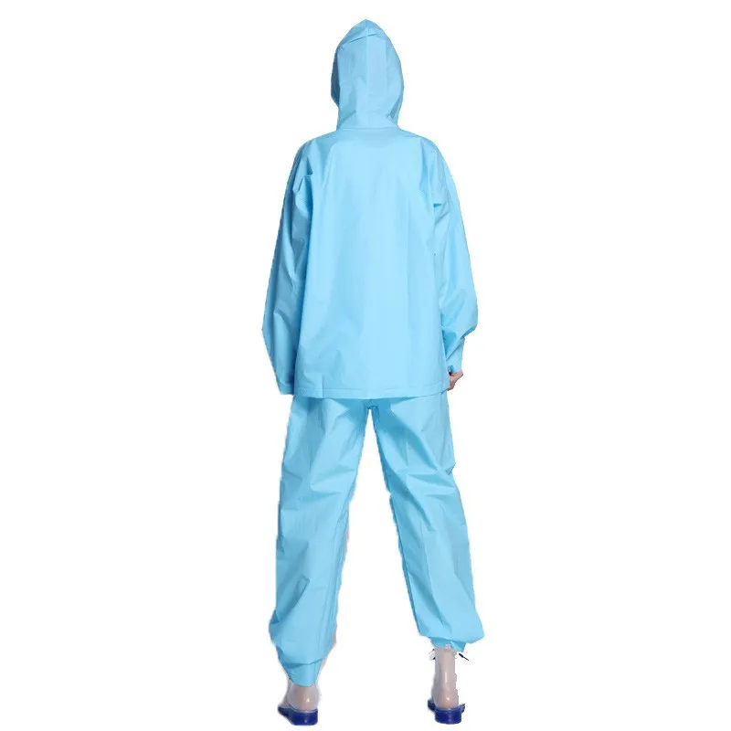 EVA Unisex Raincoat Thickened Waterproof Rain Coat Women Men Camping Waterproof Rainwear Suit