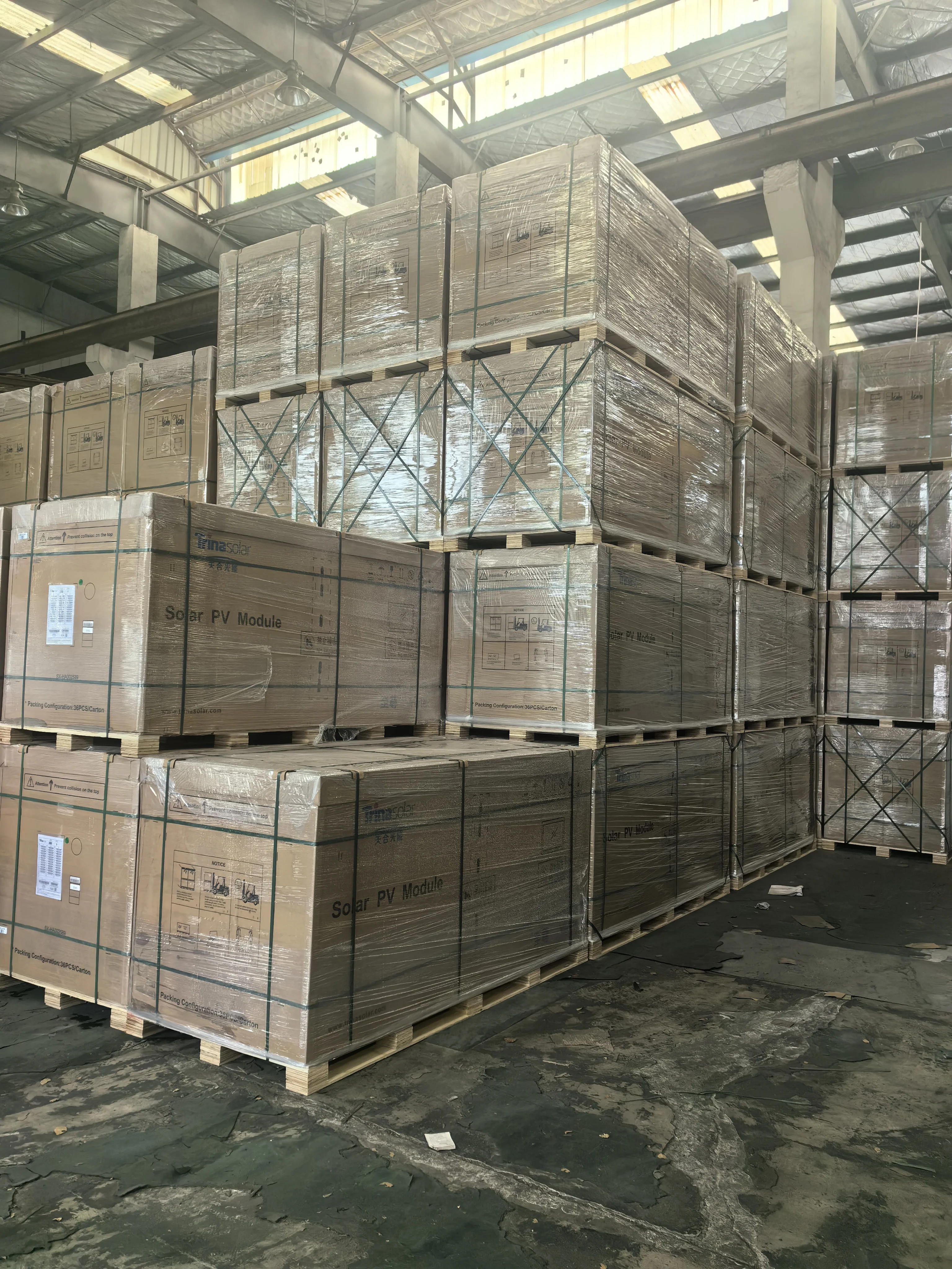 Tier 1 Trina Solar Panel TSM-DE19RC.20 560-580W Module 560W 565W 570W 575W 580W Bifacial Doublr Glass Solar Panel