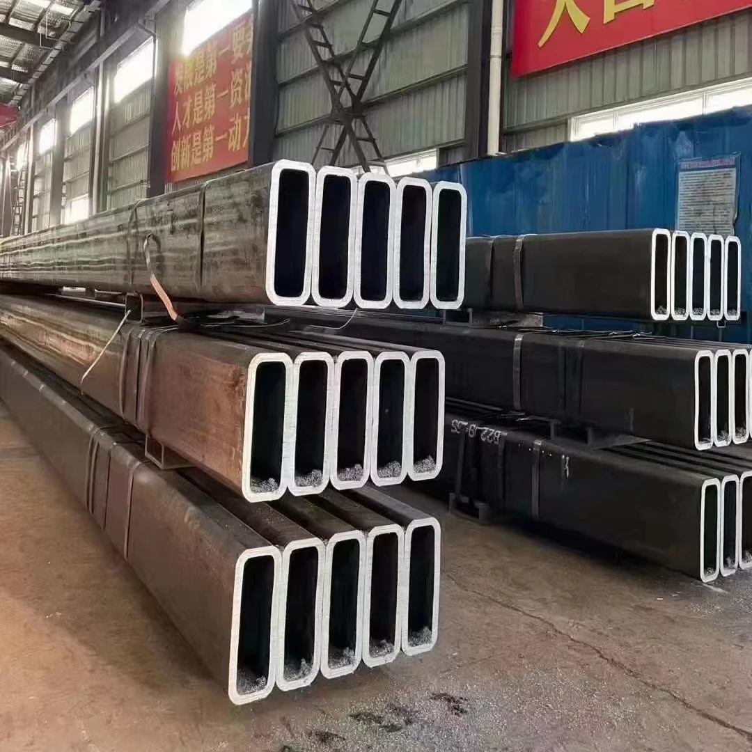 Square Tube Carbon Ms Steel Pipe Black Hollow Section Carbon Steel Q195 Q235 Q345 Q345b Square Metal Tube