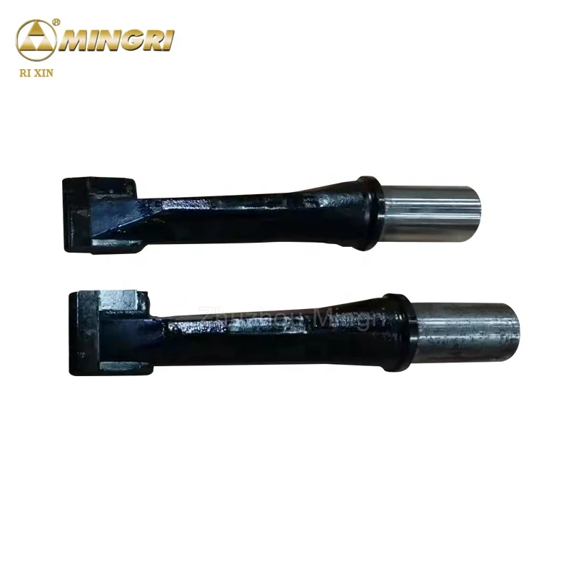Cemented tungsten carbide railway tamping tine for plasser 0932