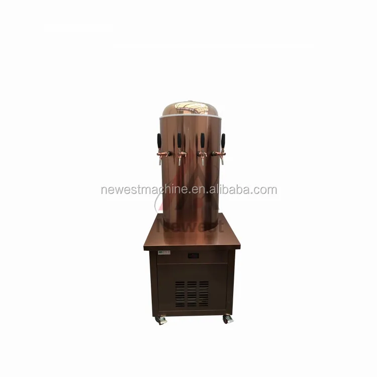 High efficiency wooden barrel beer dispenser/beer cooler dispenser/draft beer dispenser