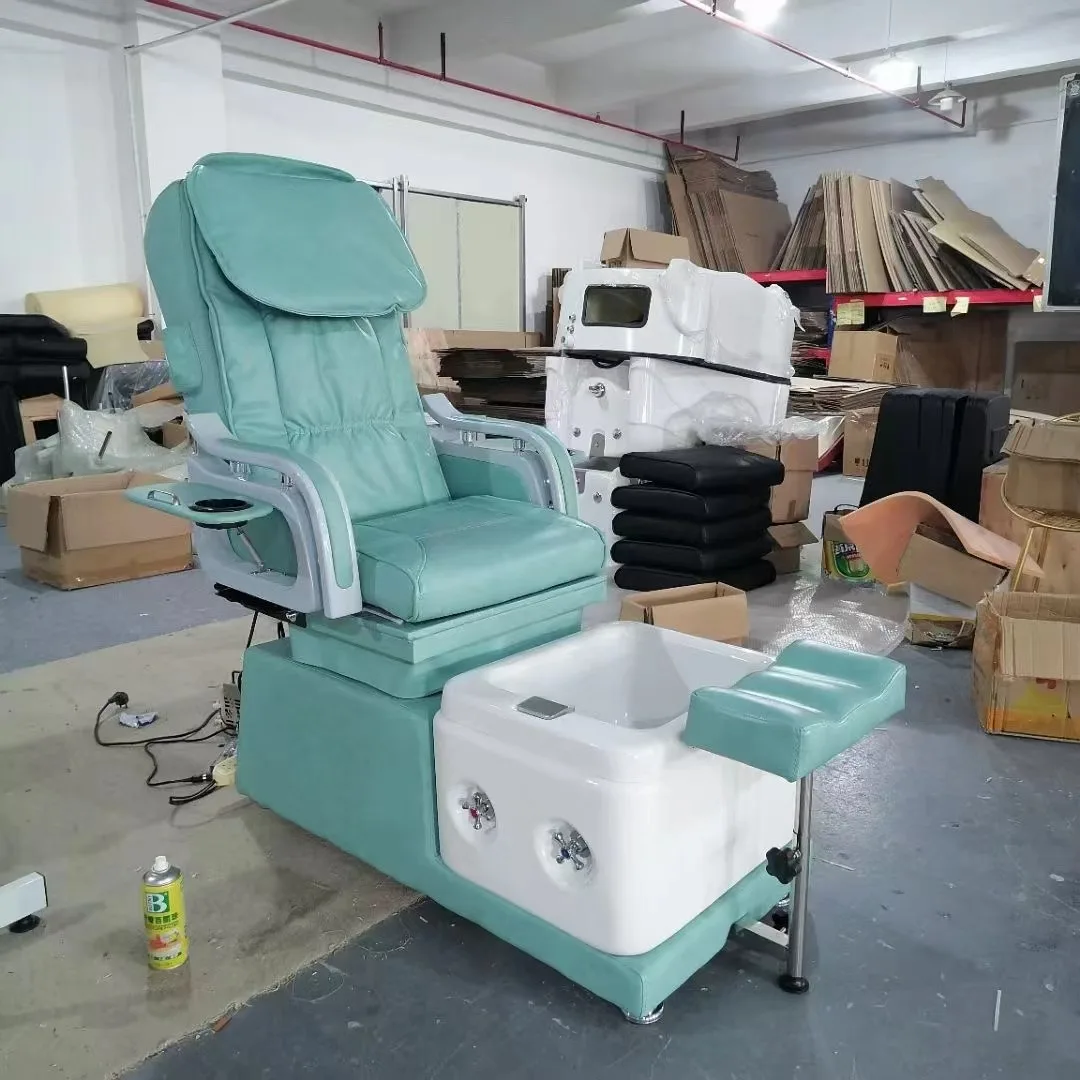 Factory Customized Pedicure Chairs Pipeless No Plumbing Luxury Pedicure Foot Spa Chairs