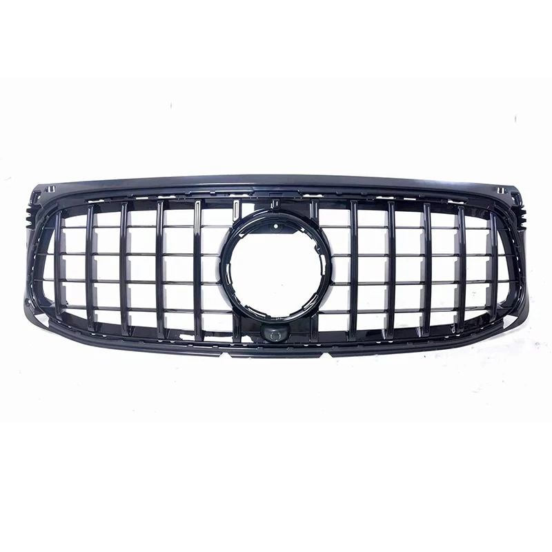 Front bumper grill without emblem GT Grille fit for mercedes GLB Class X247 2019-2021 GLB250 GLB220 ABS