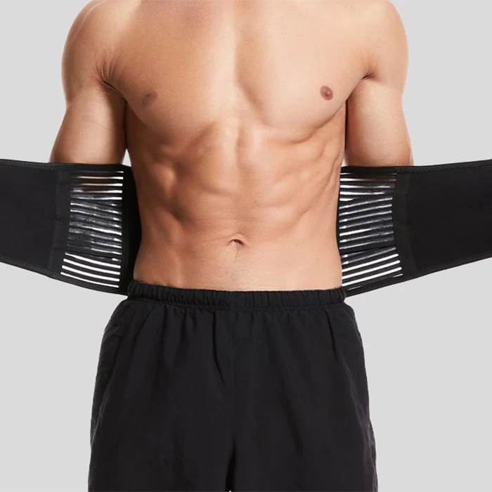 Breathable Lower Back Pain Relief Back Brace Back Support Belt with 6 Stays