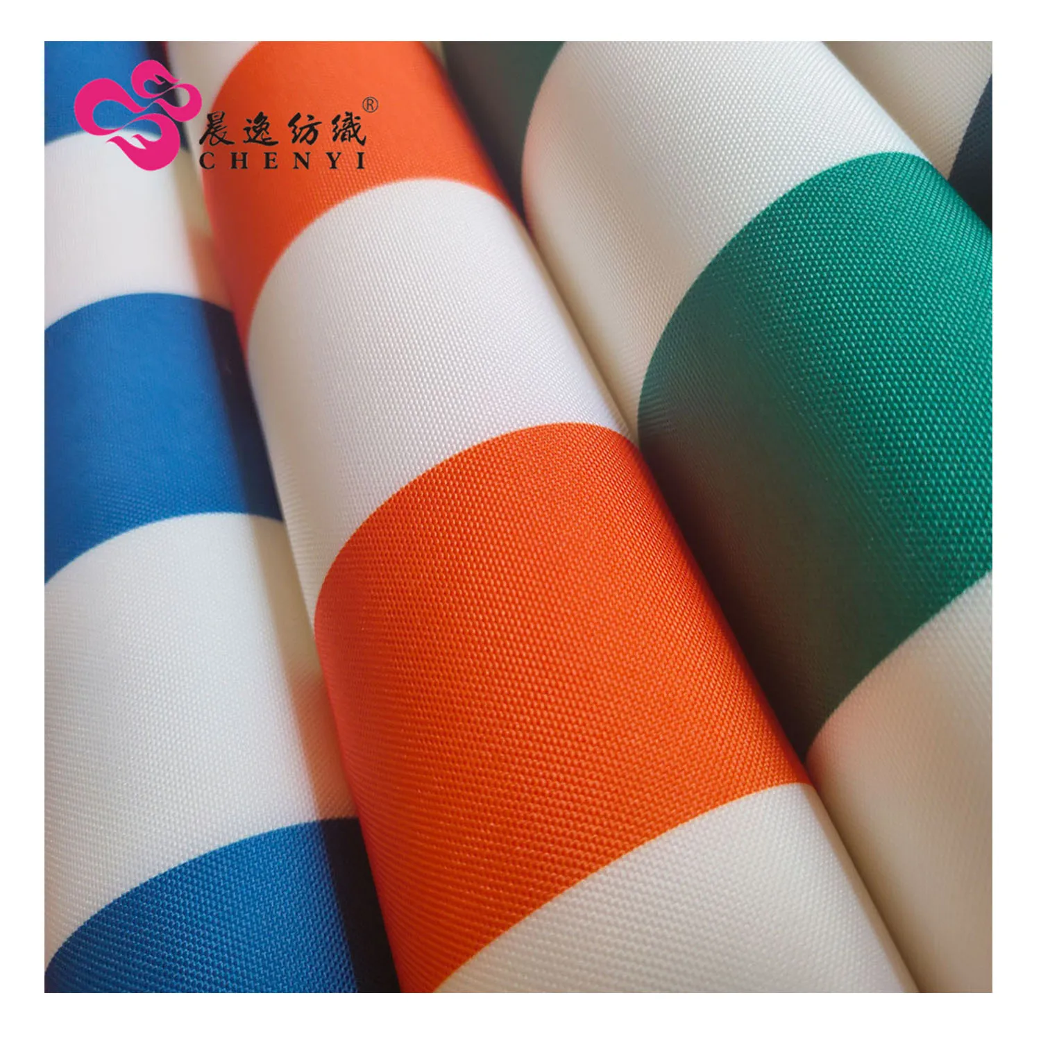 Fireproof tent material 400D strip fabric for camping tent sunshade