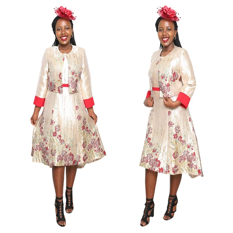 2022 cheap church dresses for black women 2 piece skirt set elegant wedding lady formal female suits ladies plus size clothes