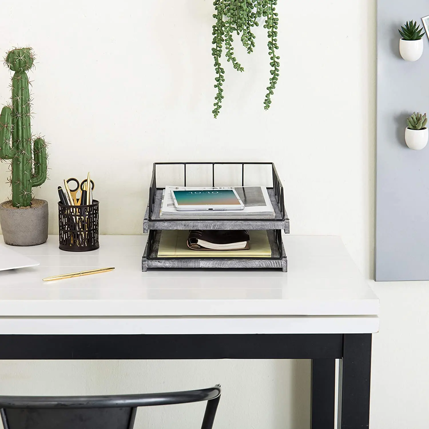 2022 High Quality Stackable Metal Document Trays