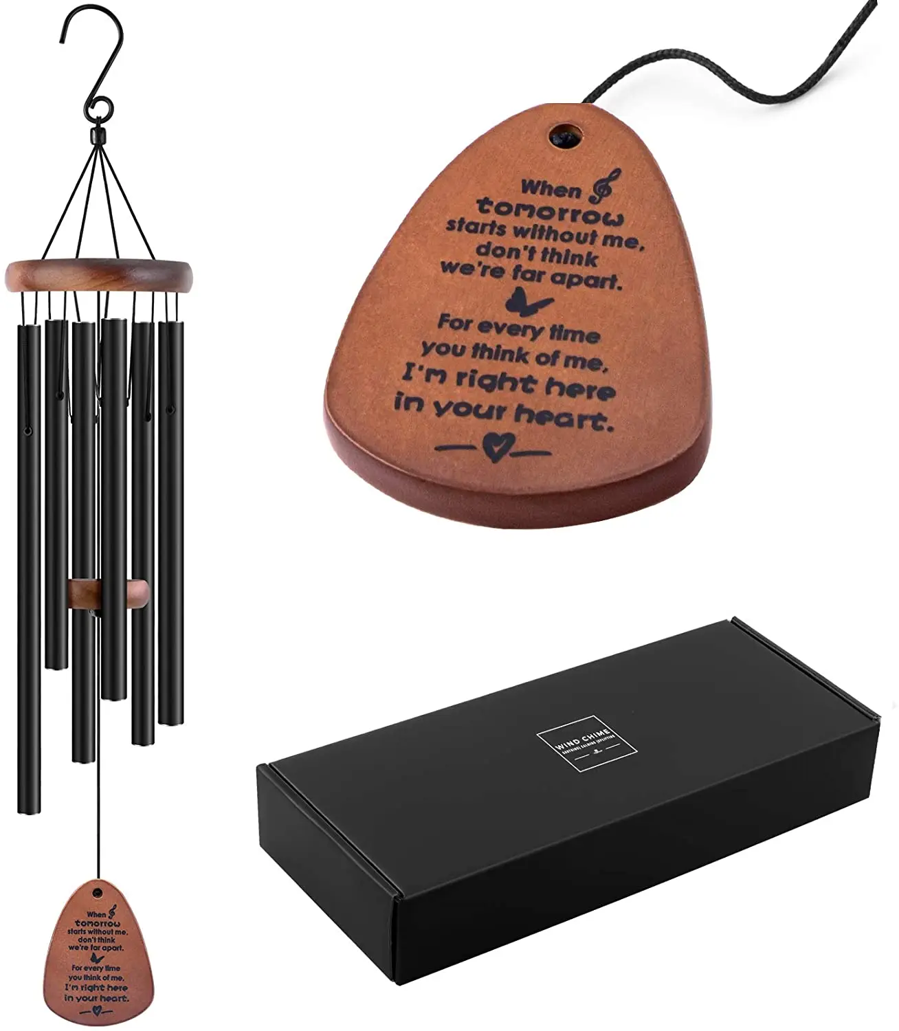 Outdoor wind chimes garden decoration commemorative bereavement wind chimes souvenir gifts