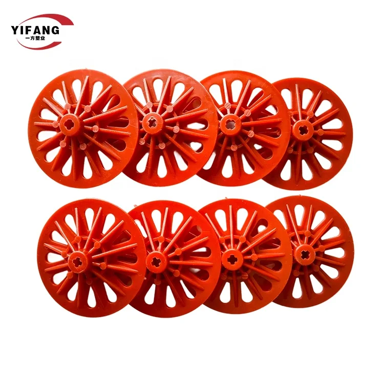 45mm Plastic Washers Polypropylene Washers for Fixing and Fastening Foam Board