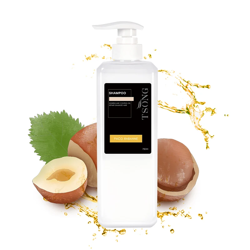 Натуральный шампунь с аргановым маслом и кондиционер для черных волос без сульфата TSONG