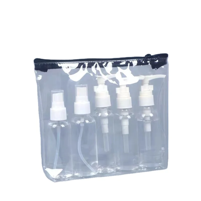 Transparent Cosmetic Bag Pvc Women Zipper Clear Makeup Bags Beauty Case Travel Make Up Organizer Storage Bath Toiletry Wash Bag