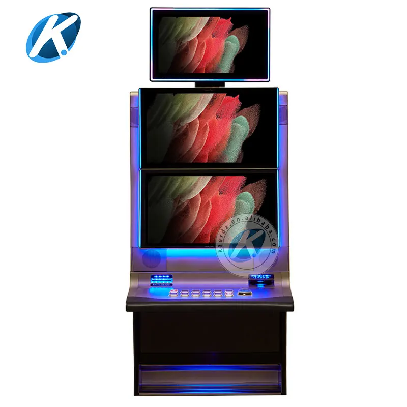 Hot Selling Vertical Dual Screen 22/27 Inch Touch Screen Arcade HELIX Skill Game Machine Metal Cabinet 88 Fortunes