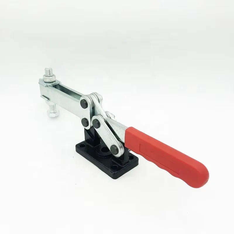 China manufacture HS-204-GL fore 636KG/1400LB Long open bar Manual Fast Fixture quick horizontal toggle clamp With ISO Certified