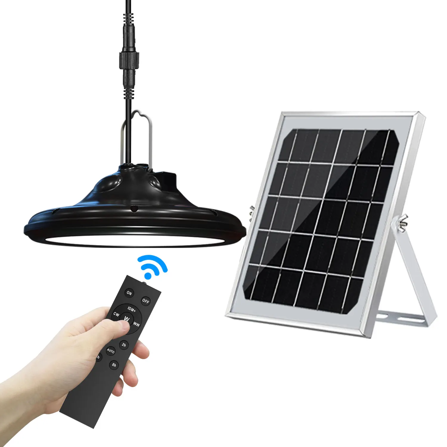 Brand new LED super bright solar waterproof outdoor Ip65 ceiling solar chandelier outdoor solar garden light