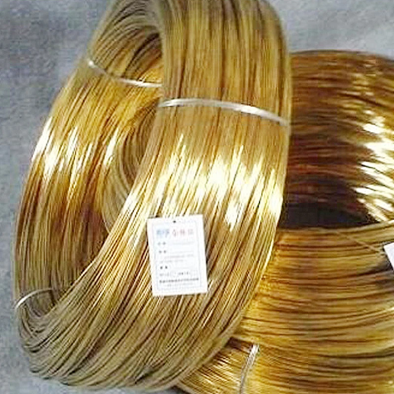High quality H65 brass wire manufacturer/CuZn37 brass wire soft wire/99.99% copper wire