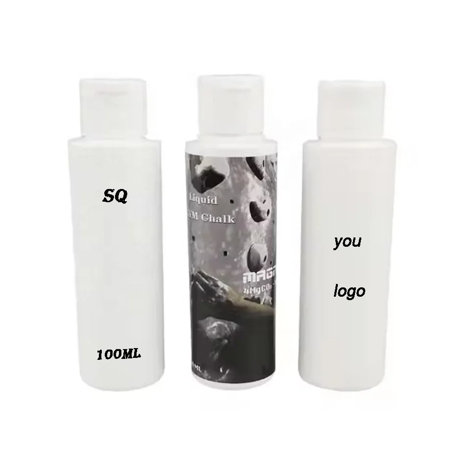 new top sale 2025 custom label Liquid Gym Chalk Gym Weightlifting Hand Grip Colorful Magnesia Carbonate Chalk