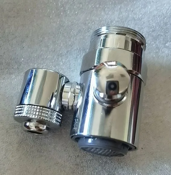 Faucet Aerator Solid Brass Face Washing 720-degree Swivel Eye Wash Station Faucet Mounted Splash Filter Aerators Sink Attachment