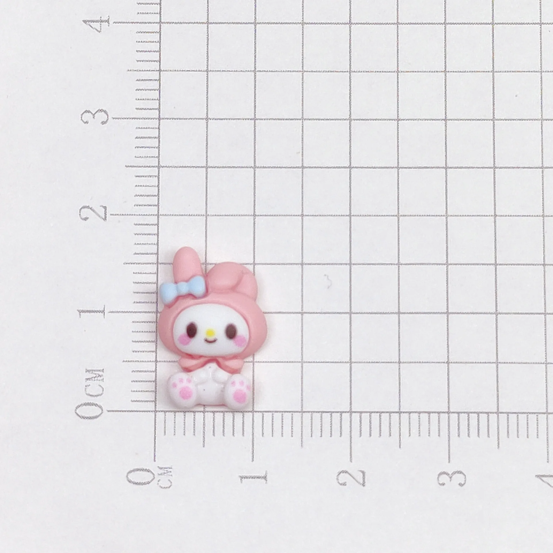 Japanese Nail Art Mini Size Resin Solid Color Purple Cartoon DIY Accessories Beauty Salon Material Decoration Product 3D Charms