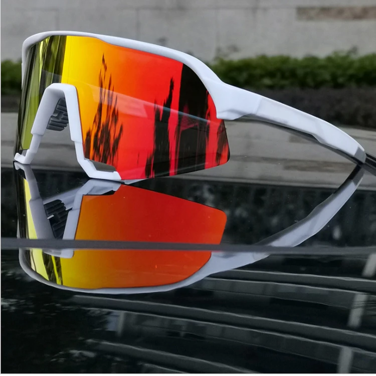 2023 Fashion wholesale mens private label custom logo square fashion manufacturer sports cycling polarized sunglasses