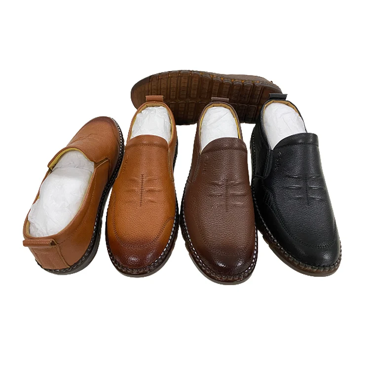 Business Casual Retro Luxury Party Single Leather Shoes Men Loafer Shoes