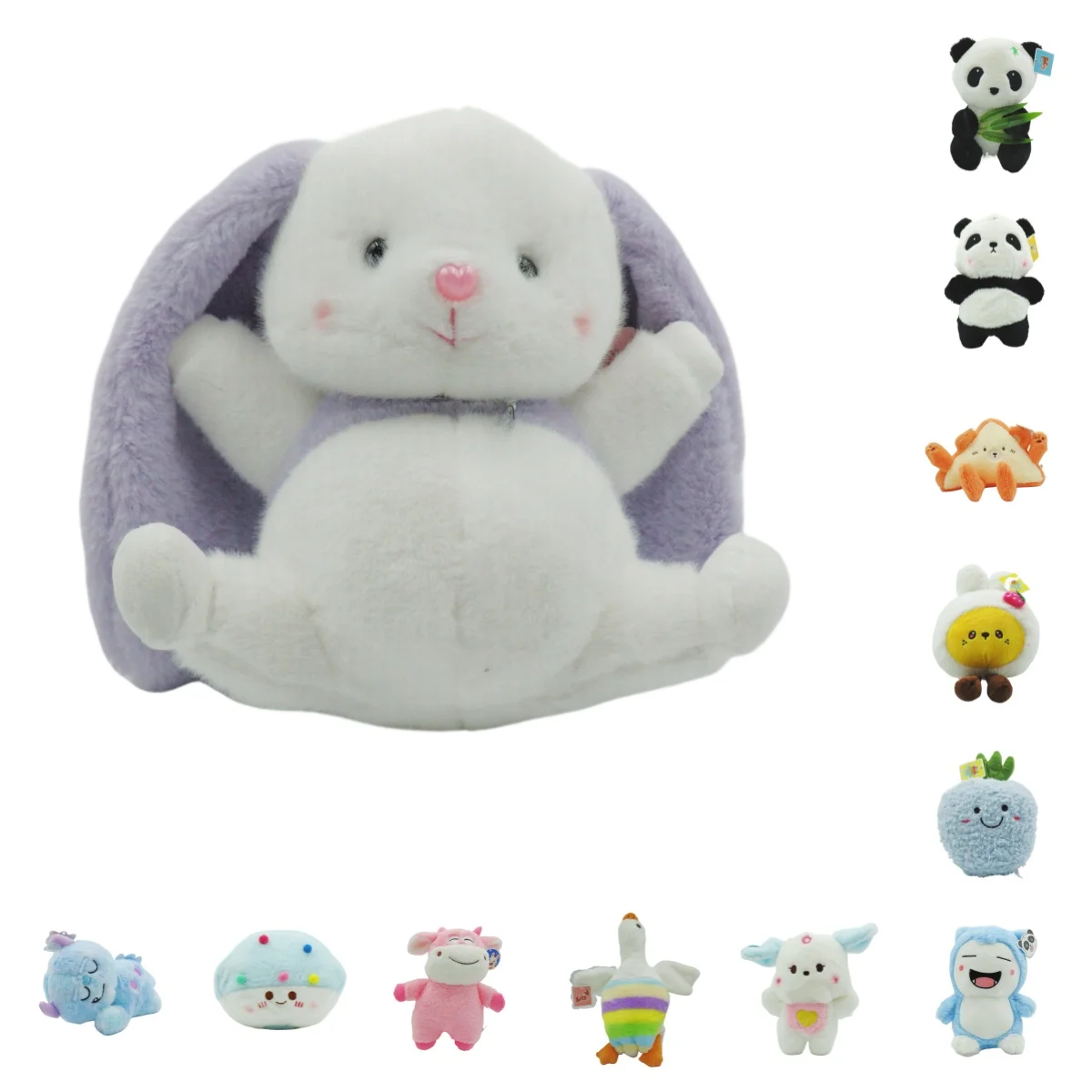 Hot Promotion cute other baby toys plush alf  The Jade Hare For Reunion weighted stuff toys plush toys