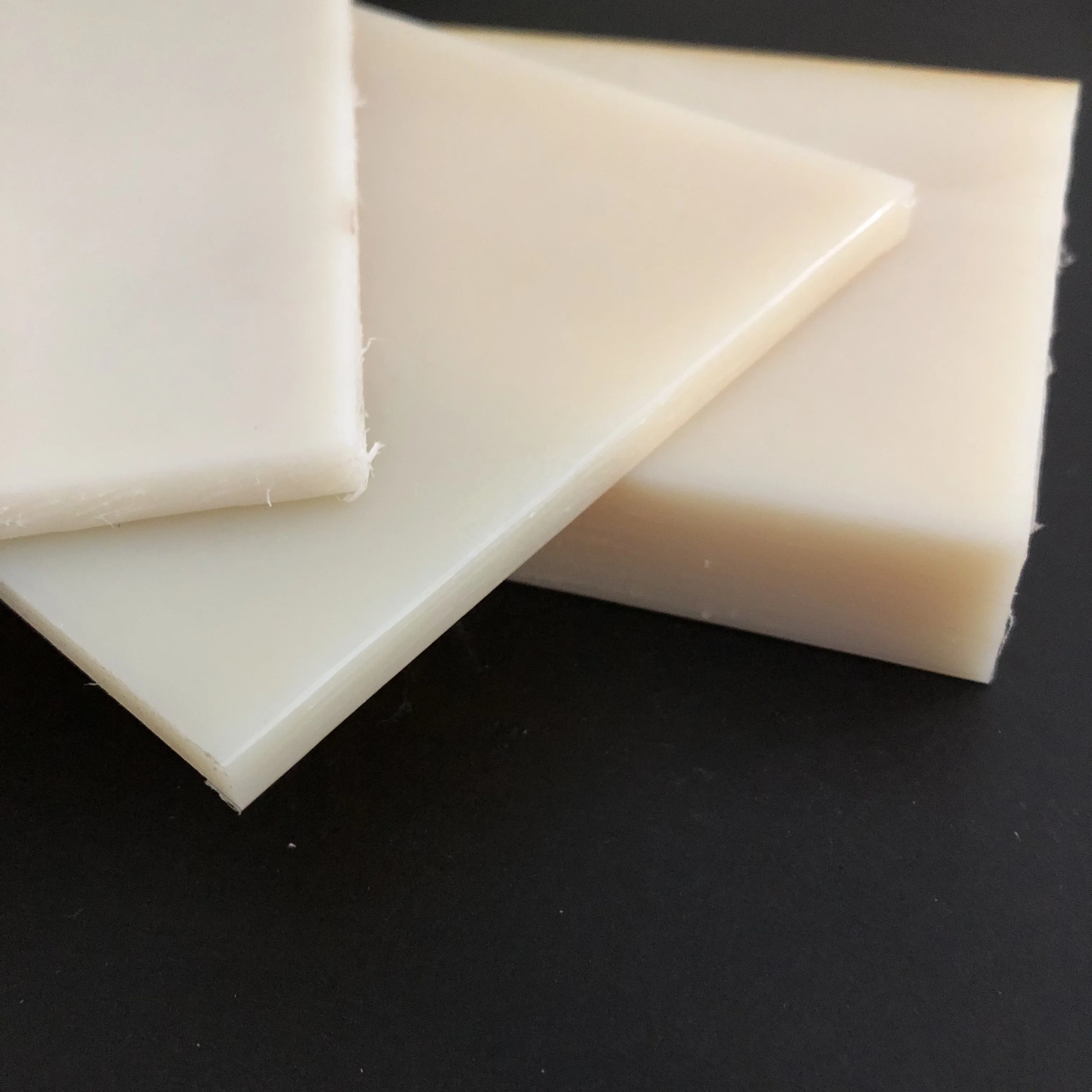 Customized Nylon Industrial Machinery Parts PA White Cutting Sheet